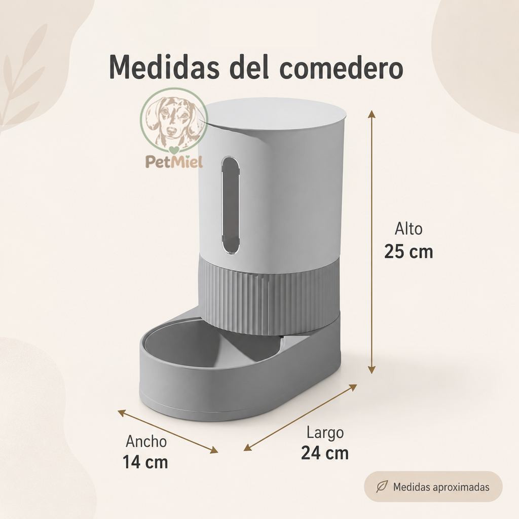 Comedero Dispensador para Mascotas