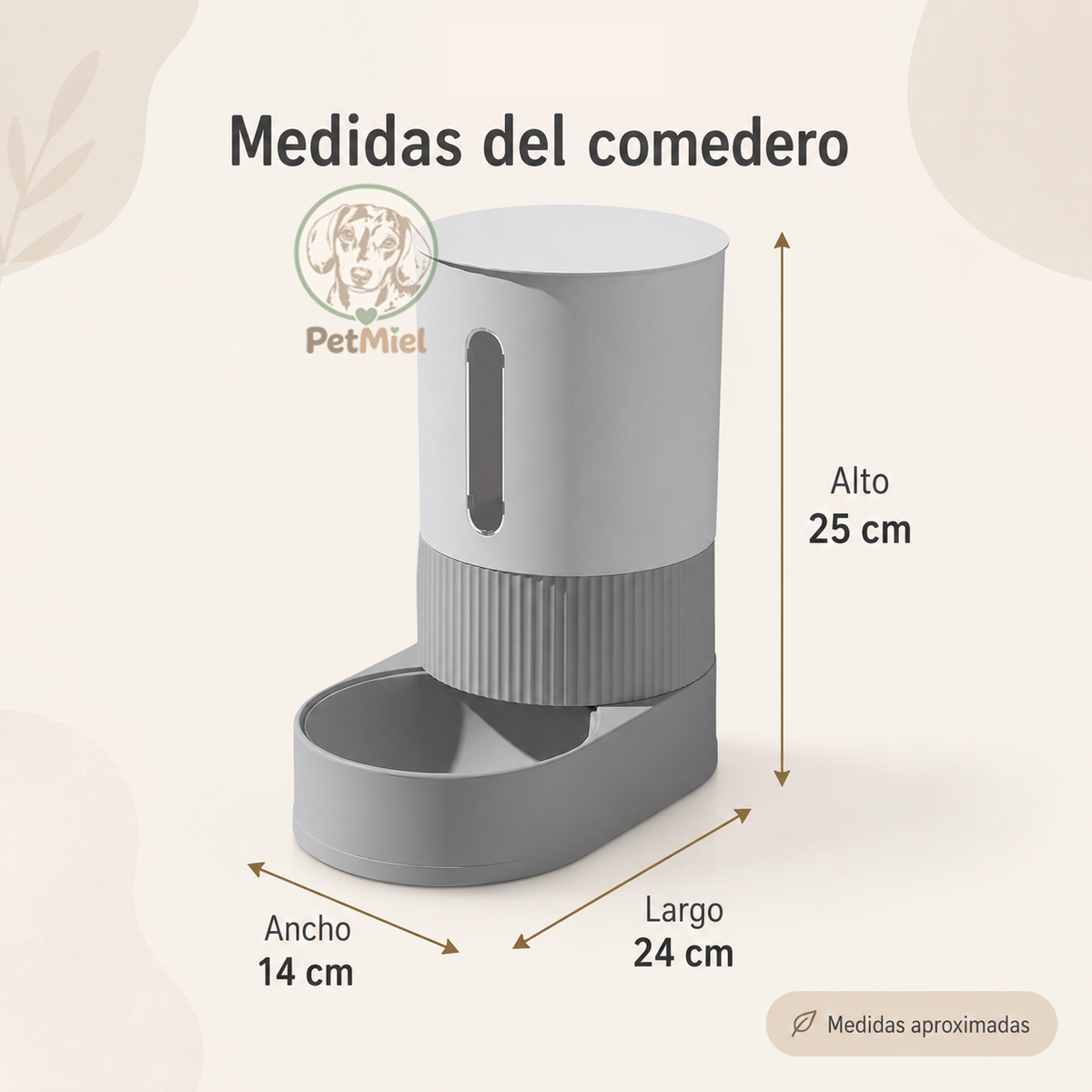 Comedero Dispensador para Mascotas
