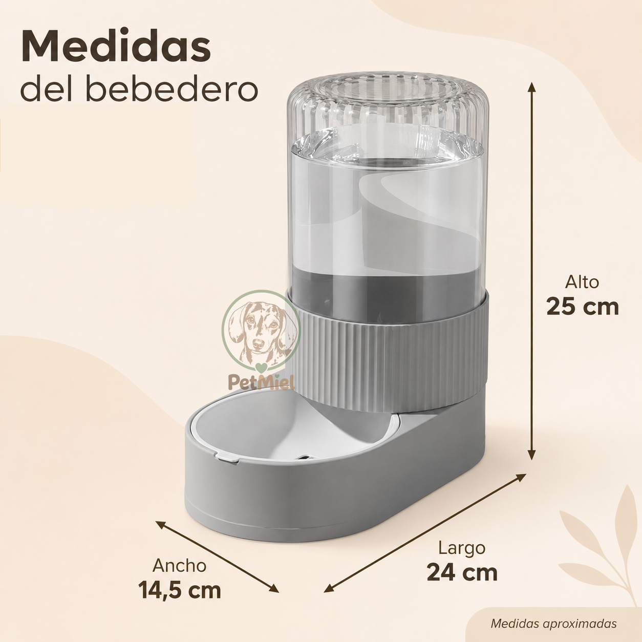 Bebedero Dispensador para Mascotas